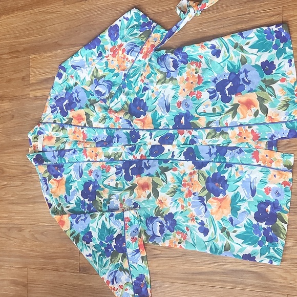 Vintage Val Mode Lingerie Bathrobe - Picture 2 of 4